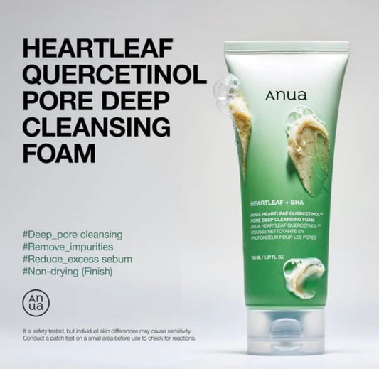 Anua- Heartleaf Pore Deep Cleansing Foam