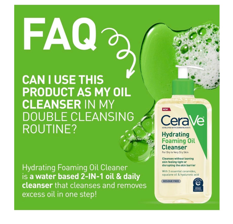 CeraVe- Hydrating Cleanser