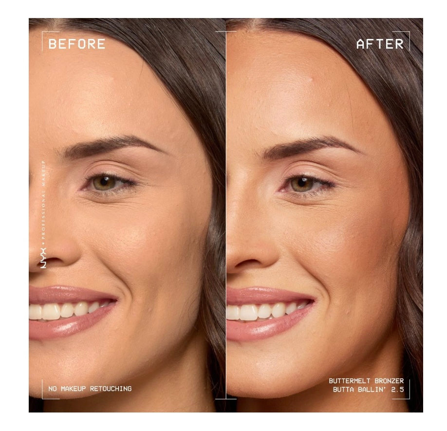 NYX- Buttermelt Pressed Powder Natural Finish Bronzer