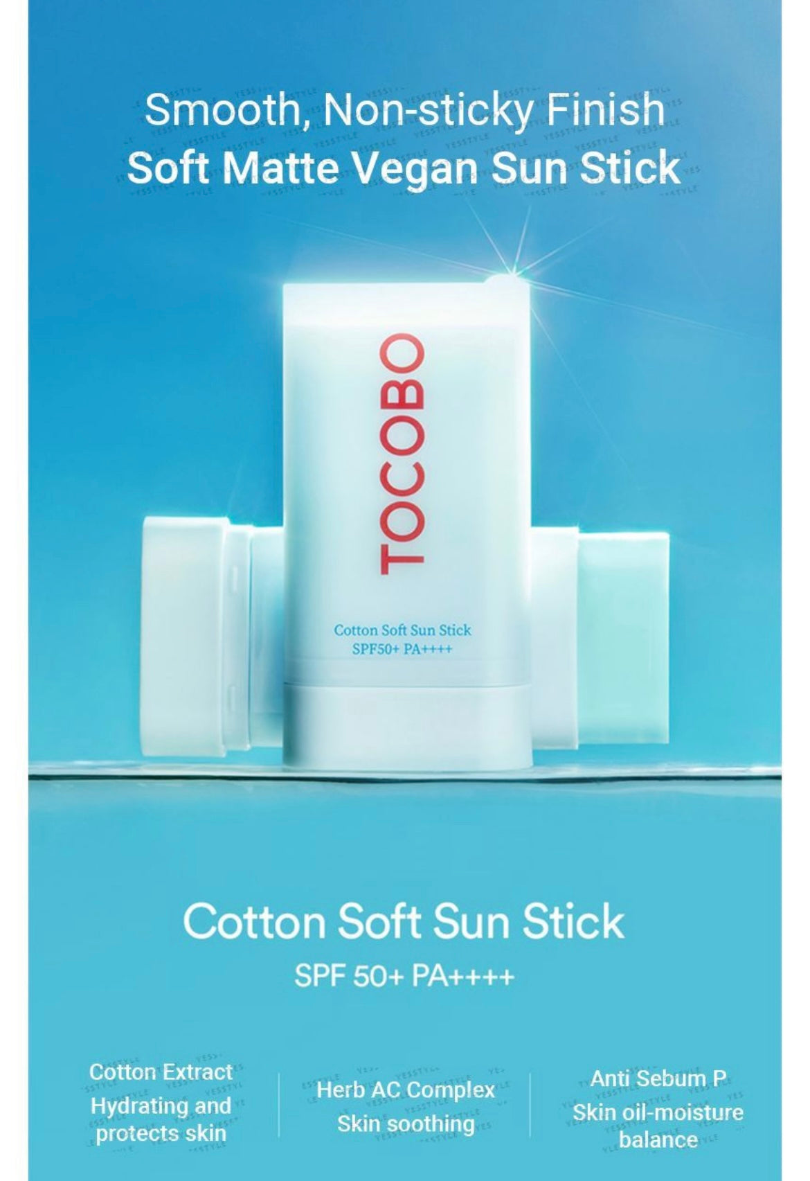 TOCOBO- Cotton Soft Sun Stick