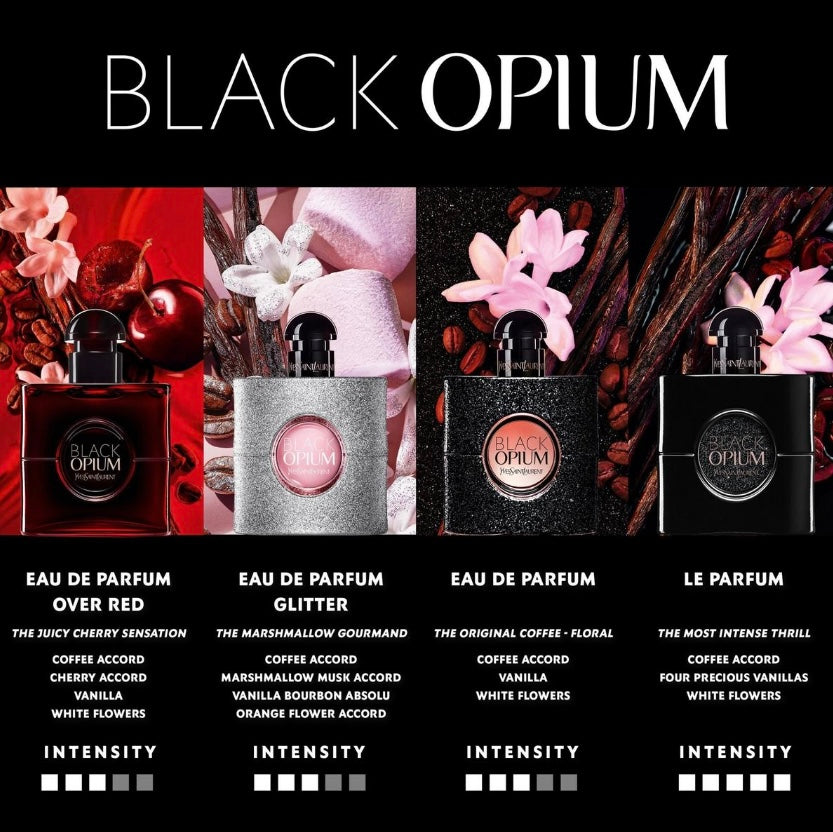 Yves Saint Laurent- Black Opium Eau de Parfum Glitter