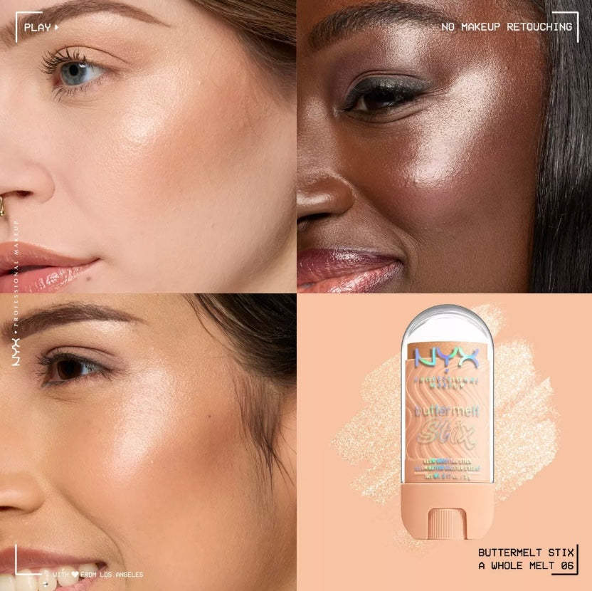 Nyx- Buttermelt Glaze Highlighter Stix