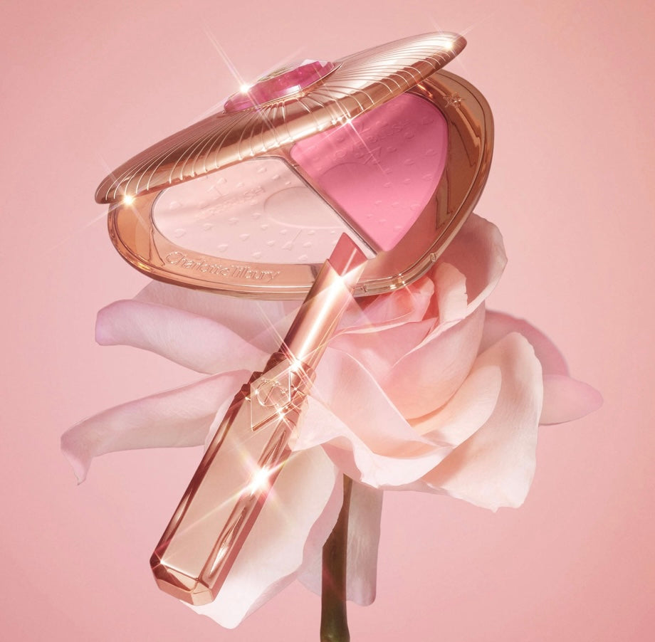 Charlotte Tilbury- Pillow Talk Beauty Soulmates Brighten & Blush Powder Palette