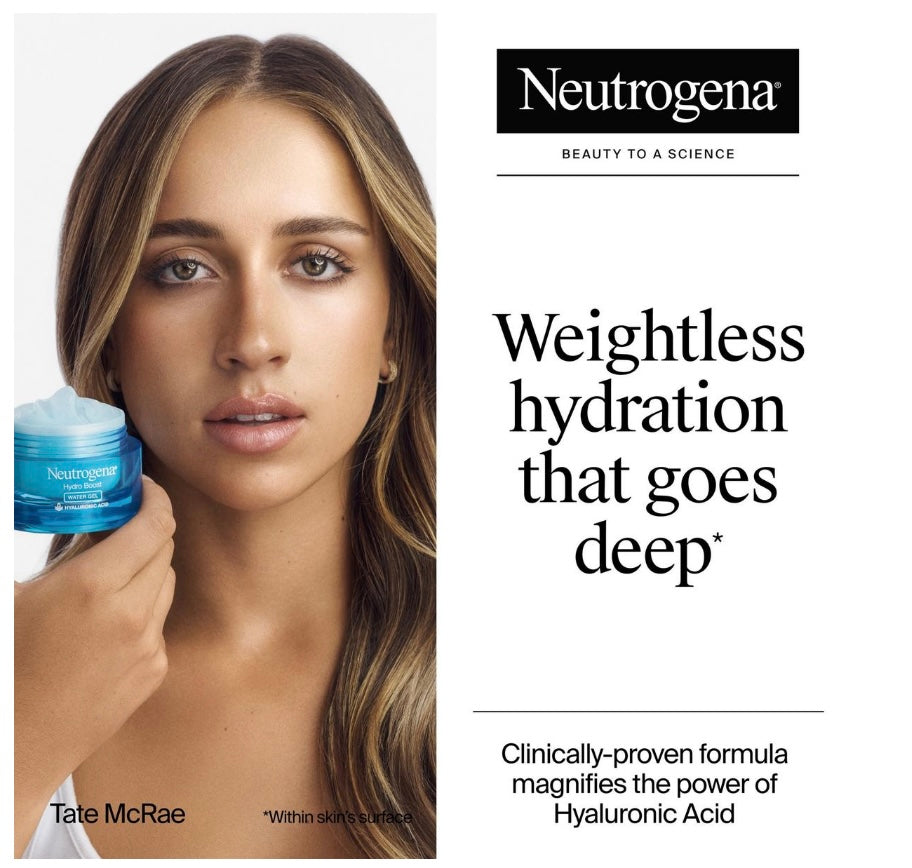 Neutrogena- Hydro Boost Hyaluronic Acid Water Gel Moisturizer