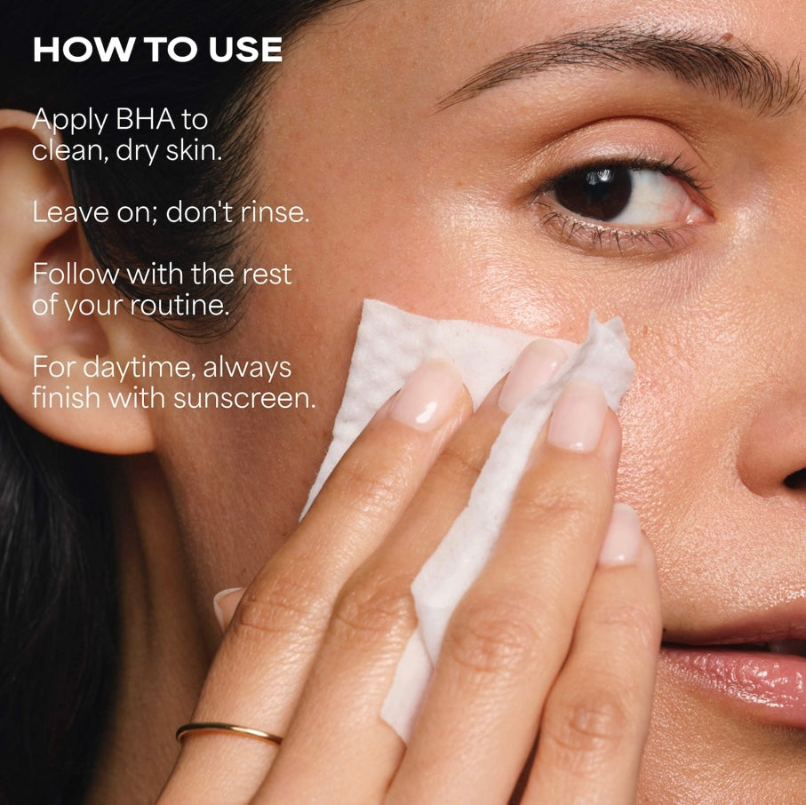 Paula’s Choice- Skin Perfecting 2% BHA Exfoliating Toner Pads for Clear Skin