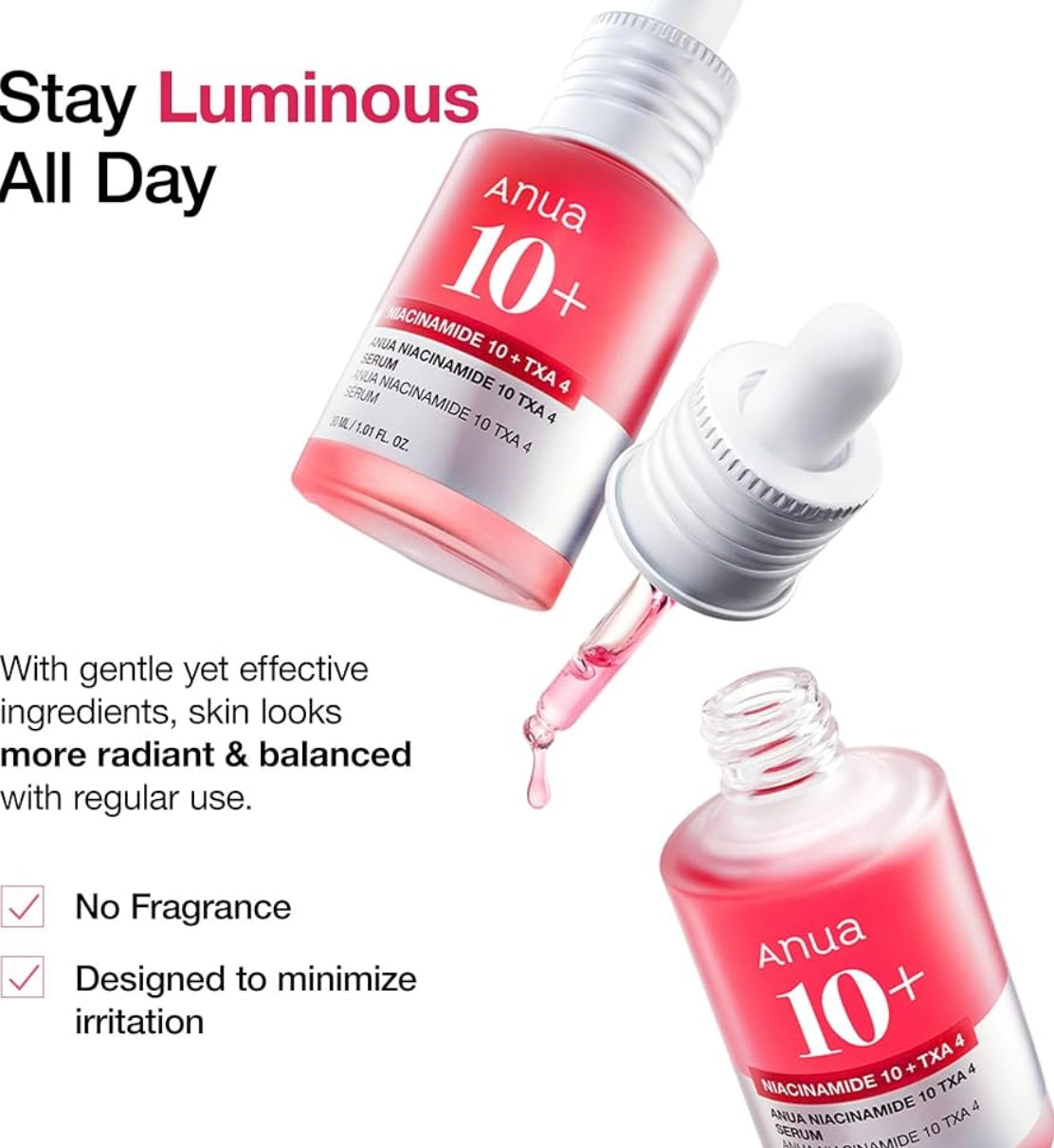 Anua- Niacinamide 10 + TXA 4 Serum