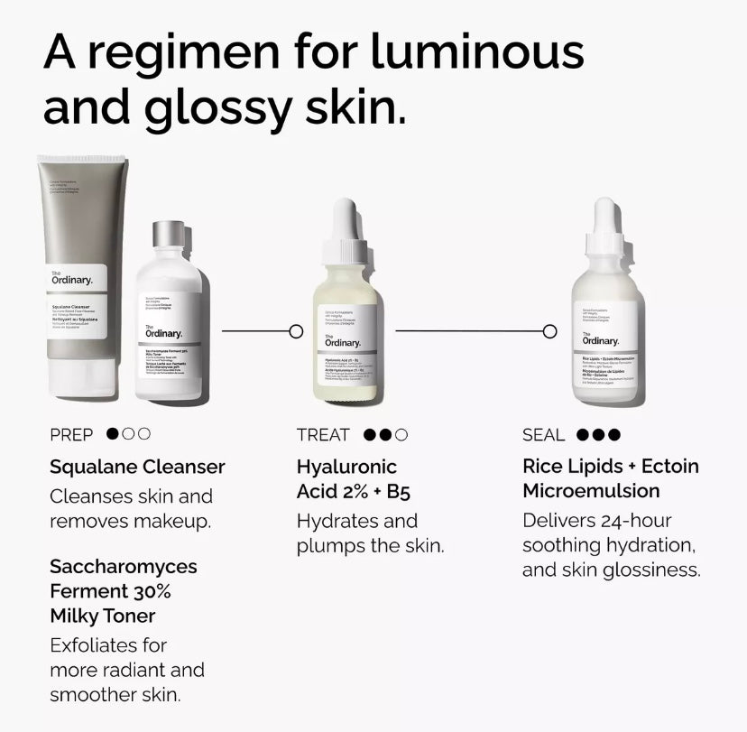 The Ordinary- Rice Lipids+Ectoin Microemulsion Moisturizer