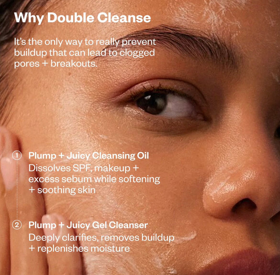 Kosas- Mini Plump+Juicy Double Cleansing System
