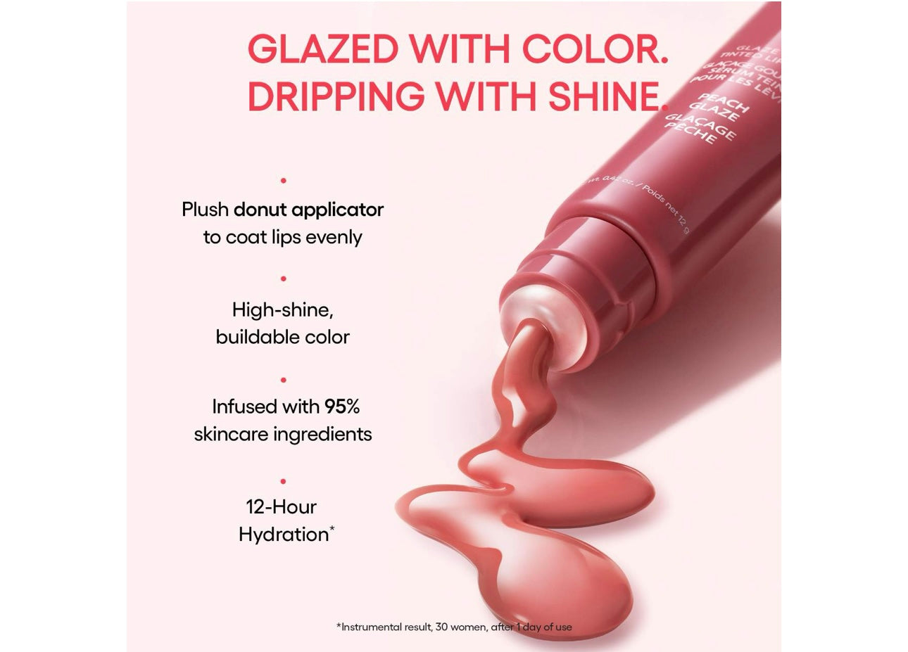 LANEIGE- Glaze Craze Tinted Polypeptide Lip Serum Treatment