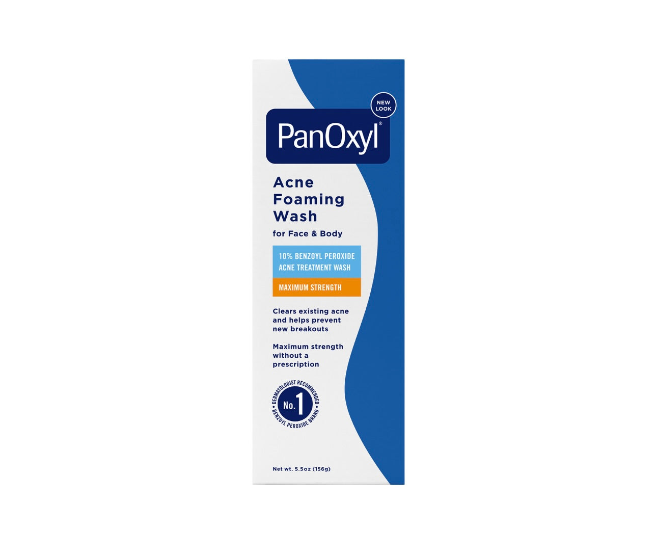 PanOxyl- Acne Foaming Wash with 10%
Benzoyl Peroxide