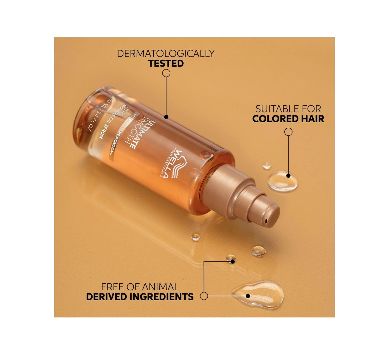 WELLA - ULTIMATE SMOOTH Miracle Hair Oil Serum