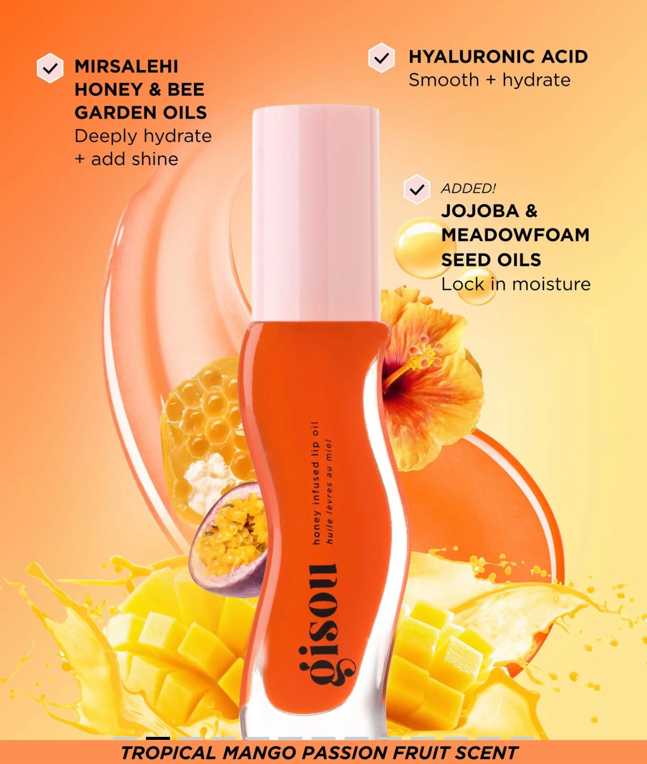 gisou-Honey Infused Lip Oil
