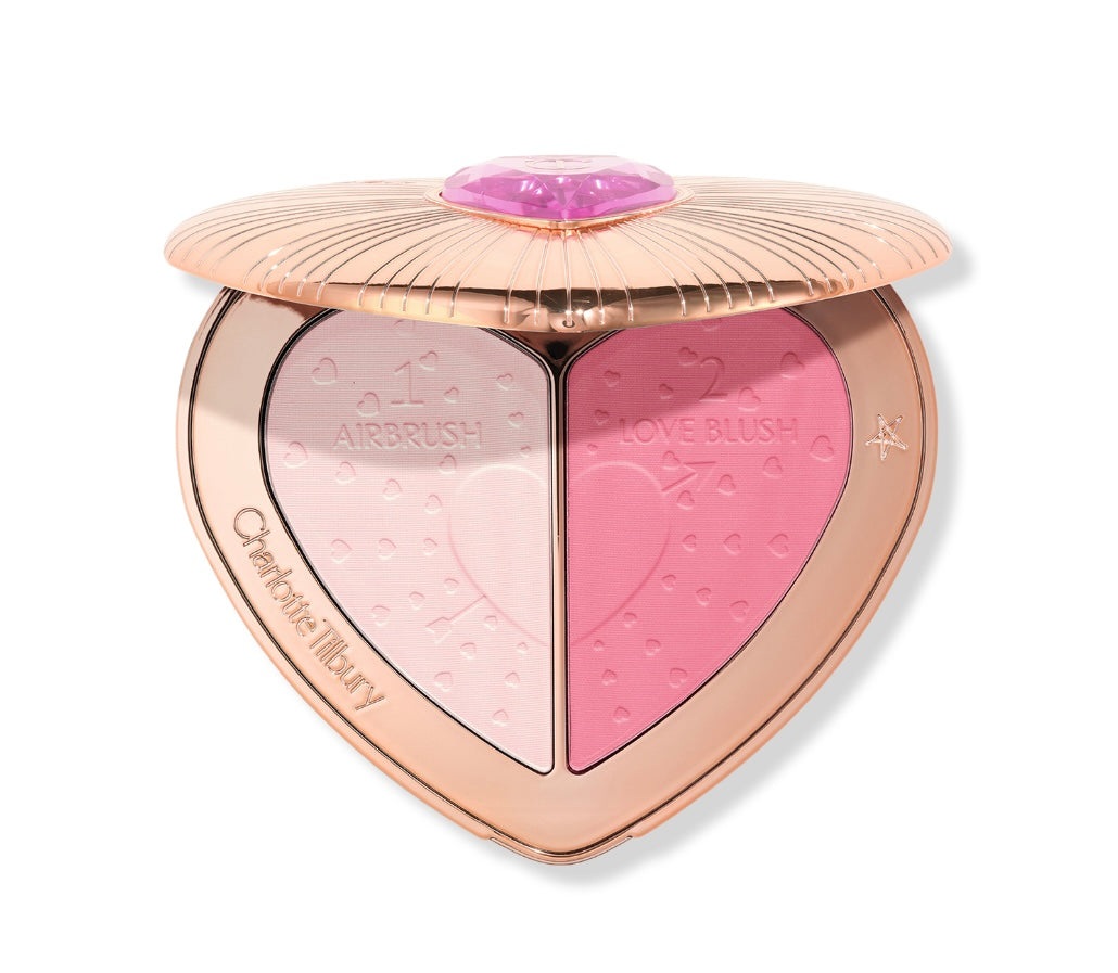 Charlotte Tilbury- Pillow Talk Beauty Soulmates Brighten & Blush Powder Palette
