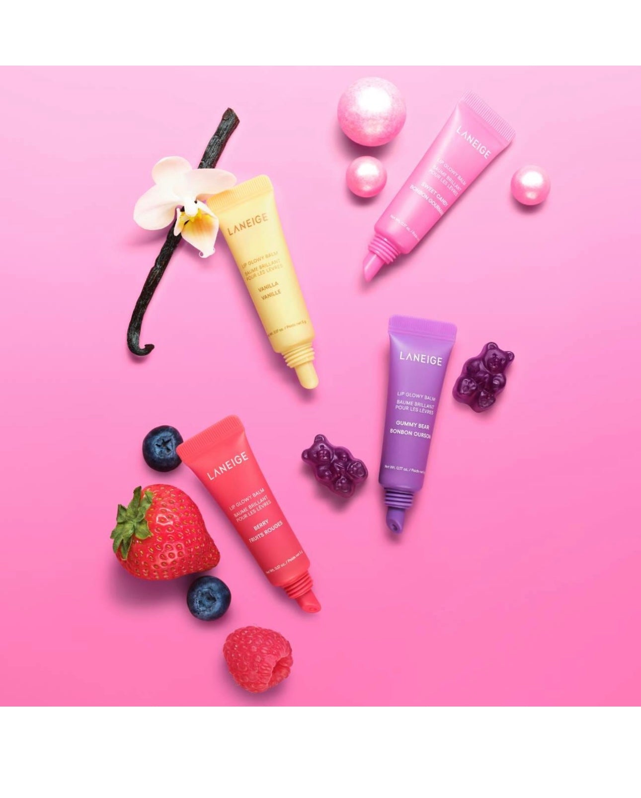 LANEIGE- Mini Lip Glowy Balm