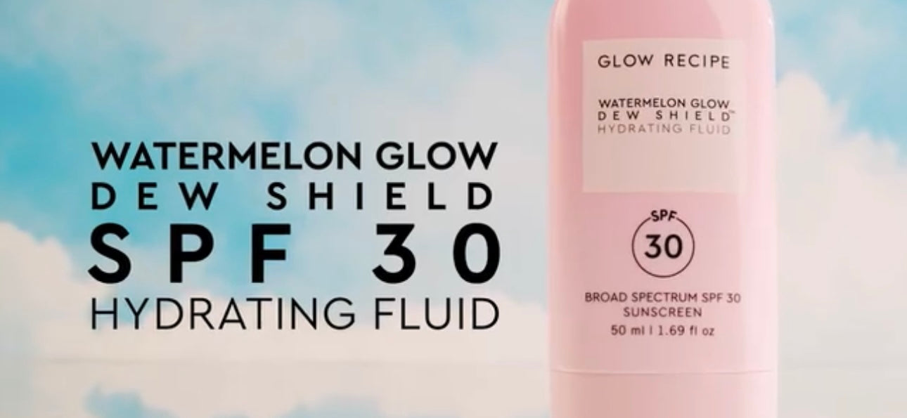 GLOW RECIPE- Dew Shield SPF 30 Hydrating Fluid Sunscreen