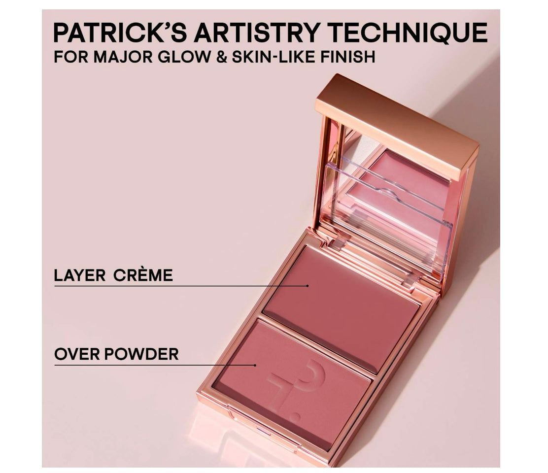 Patrick Ta- Major Headlines Double-Take Creme & Powder Blush Duo