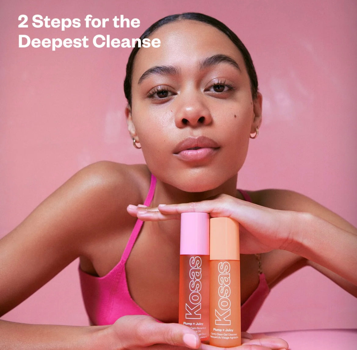 Kosas- Mini Plump+Juicy Double Cleansing System