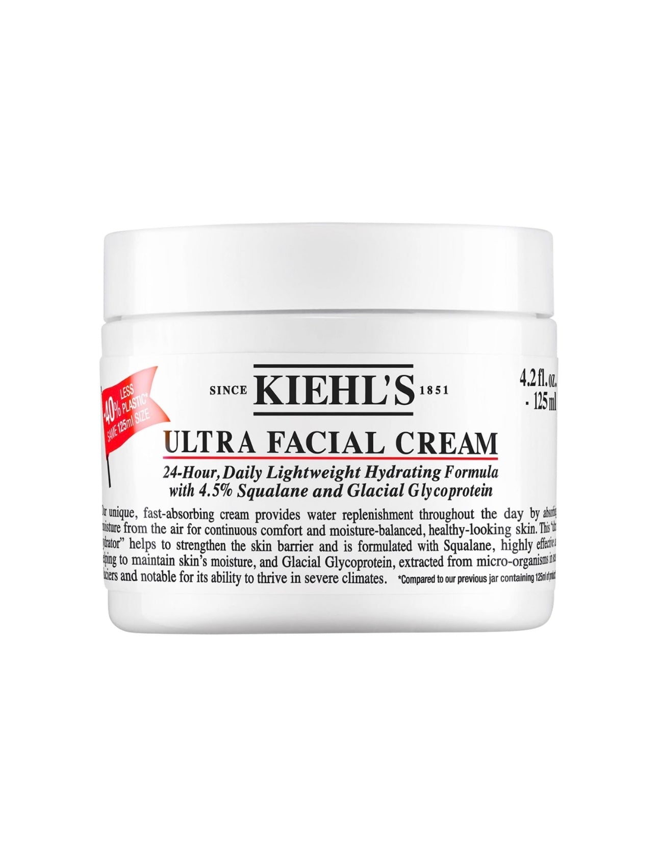KIEHL’S-Ultra Facial Moisturizing Cream with Squalane