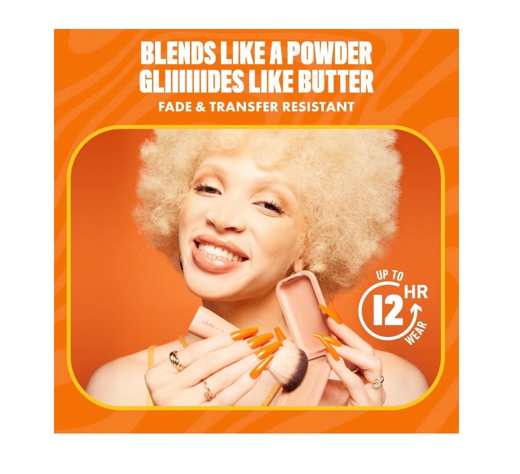 NYX- Buttermelt Pressed Powder Natural Finish Bronzer