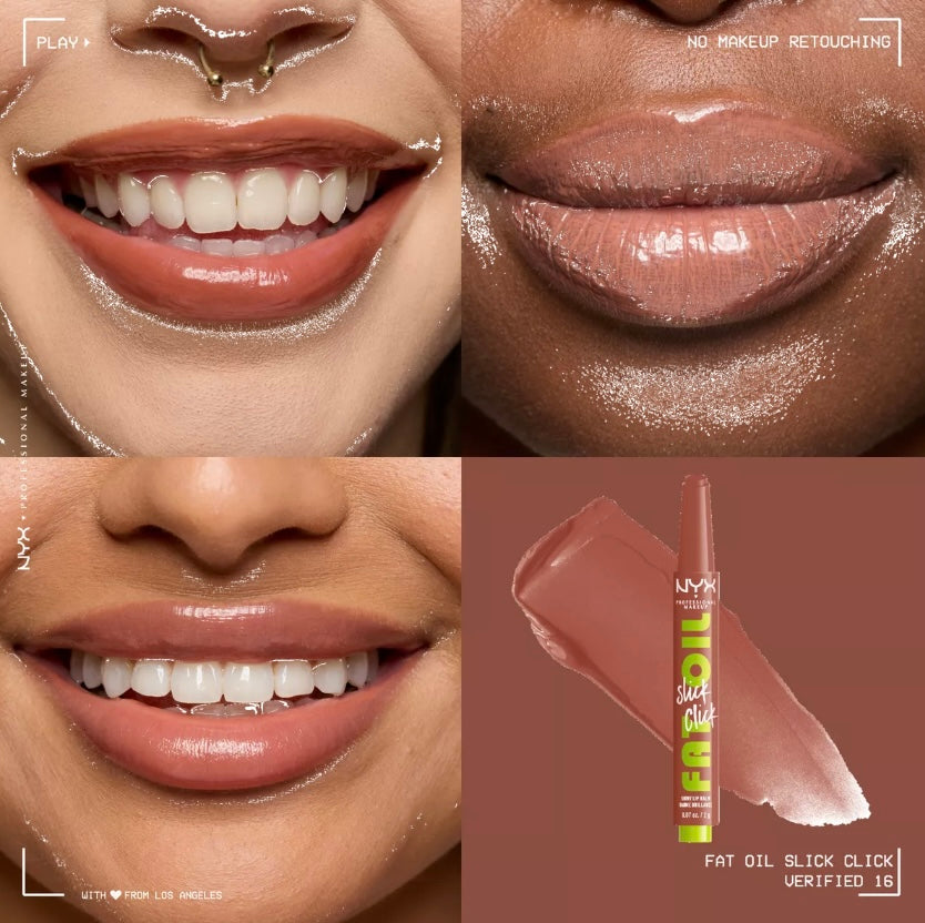 Nyx- Fat Oil Slick Click Lip Balm