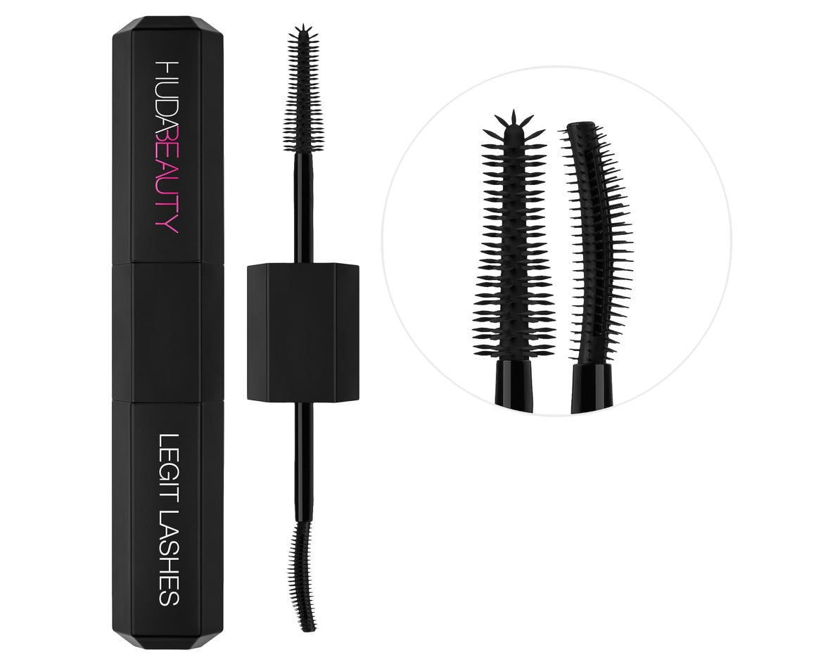 Huda Beauty- Legit Lashes Double Ended Volumizing & Lengthening Mascara