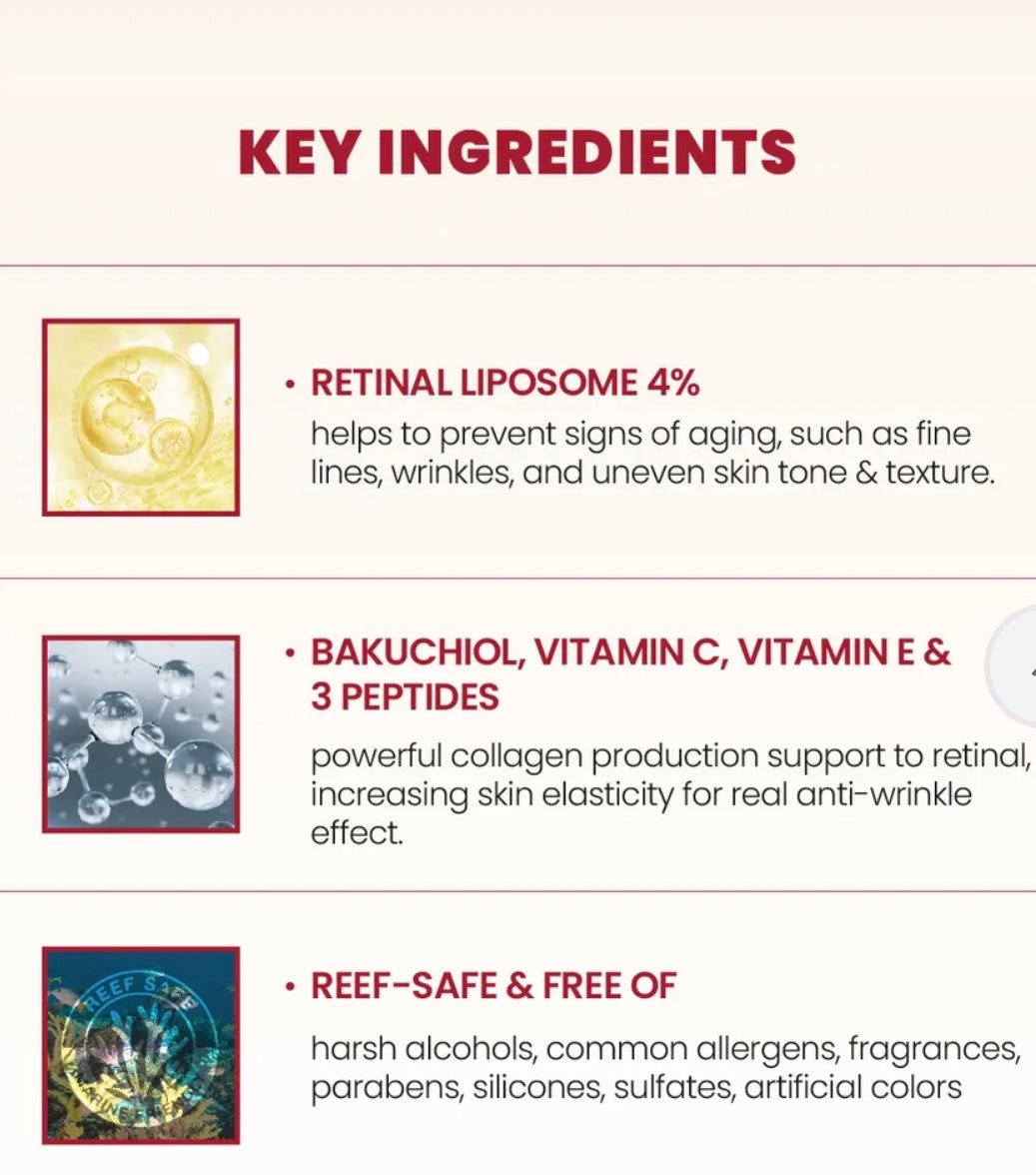 K-Secret Seoul 1988 Eye Cream: Retinal Liposome 4% + Fermented Bean