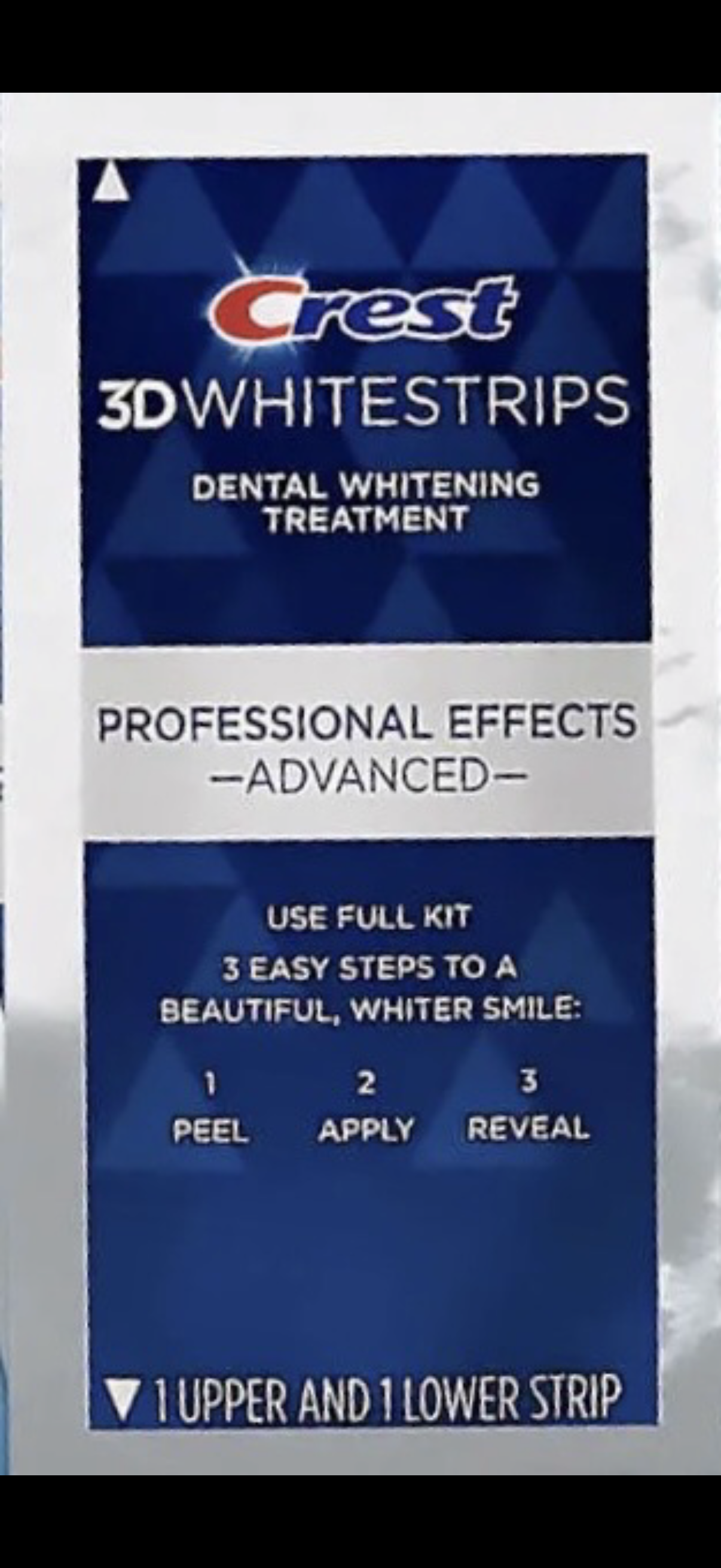 Crest- Whitening Strips