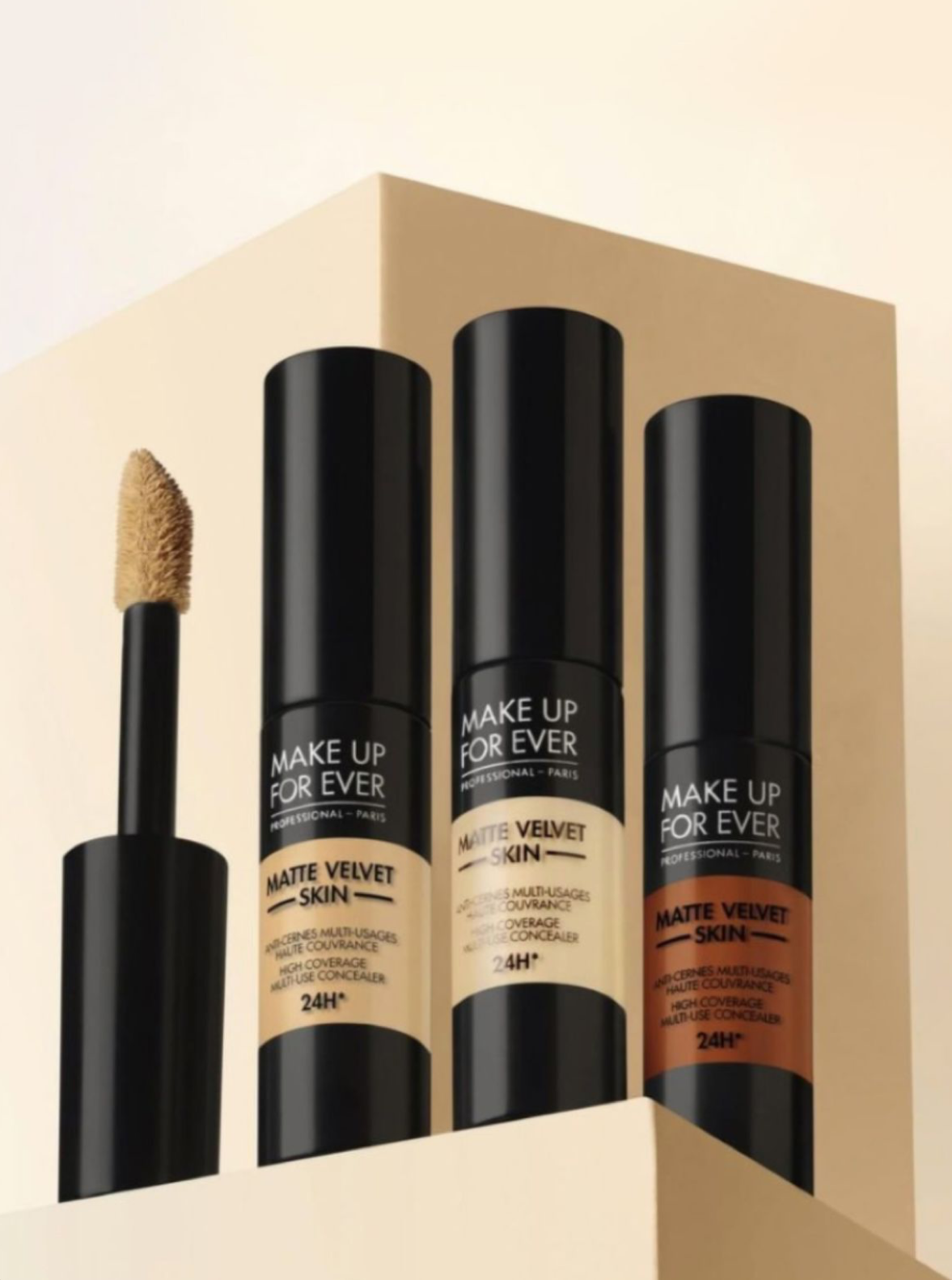 MAKE UP FOR EVER- Matte Velvet Skin High Coverage Multi-Use Concealer