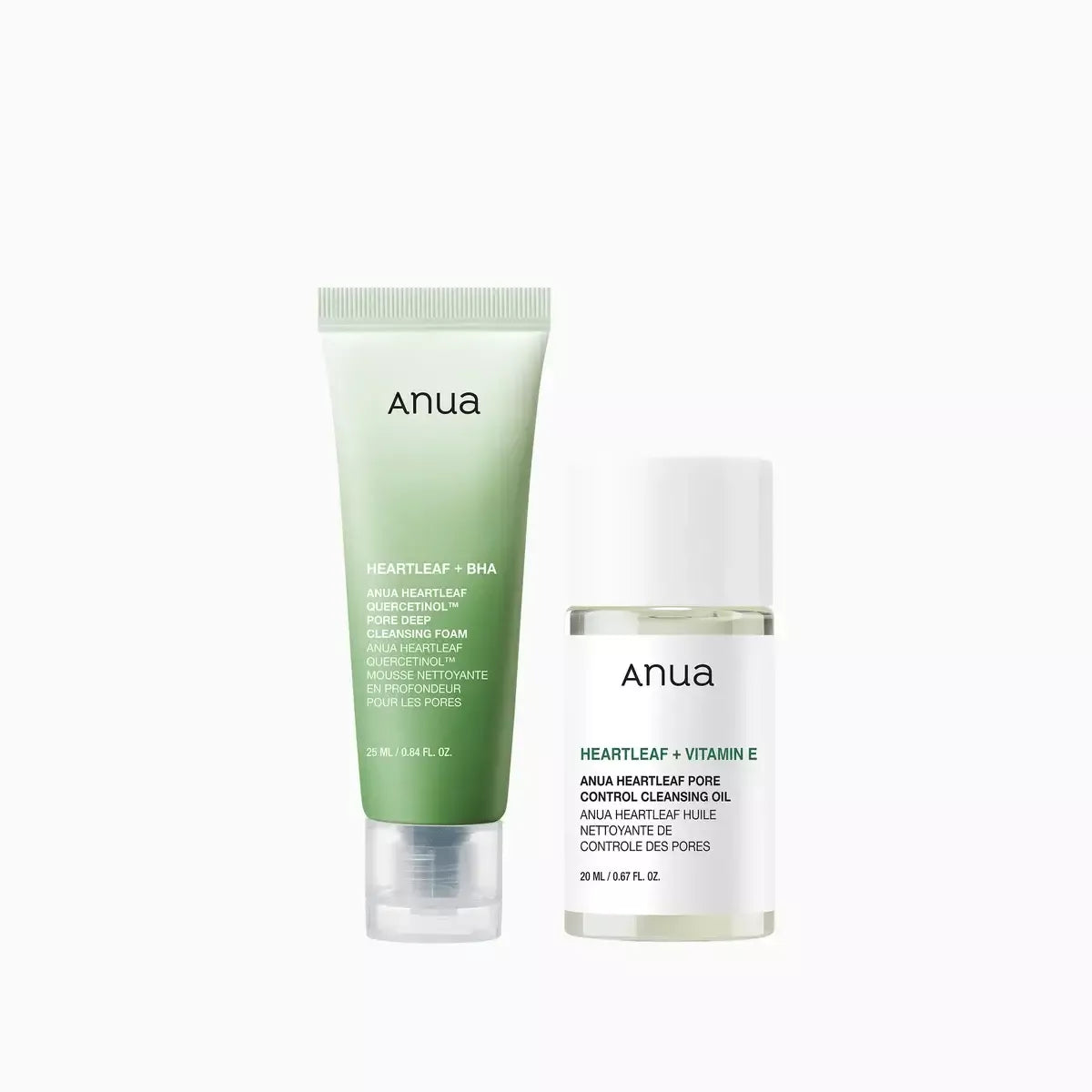 Anua- Travel Size Double Cleansing Duo Set
