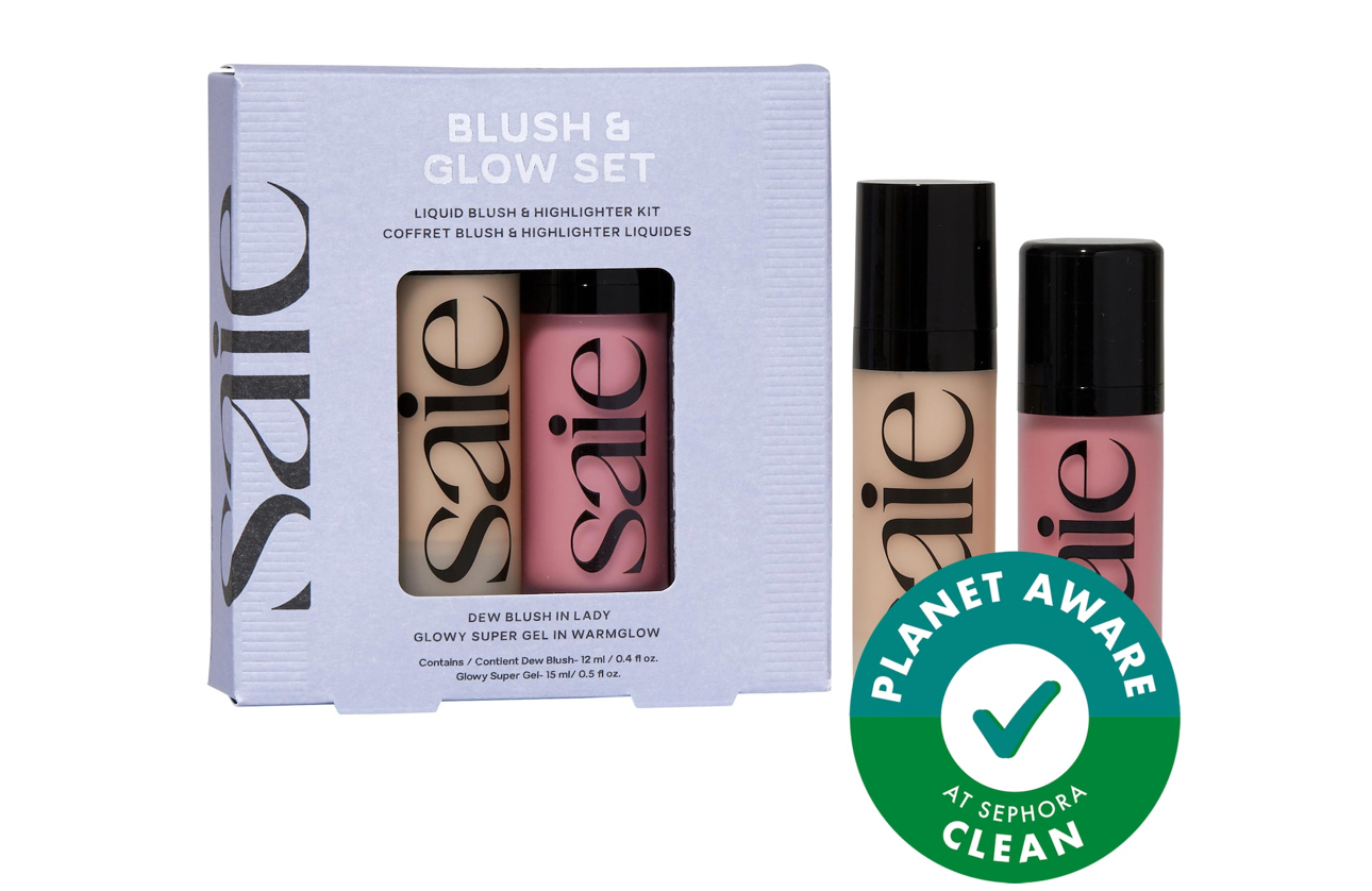 SAIE- Full Size Blush & Mini Glow Set