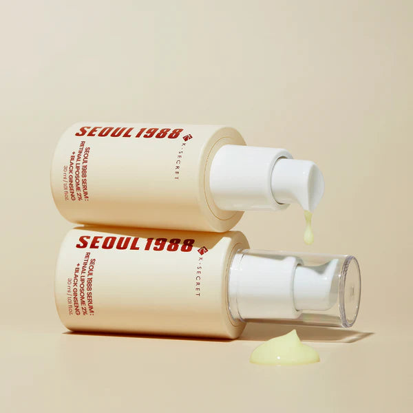 K-Secret Seoul 1988 Serum: Retinal Liposome 2% + Black Ginseng