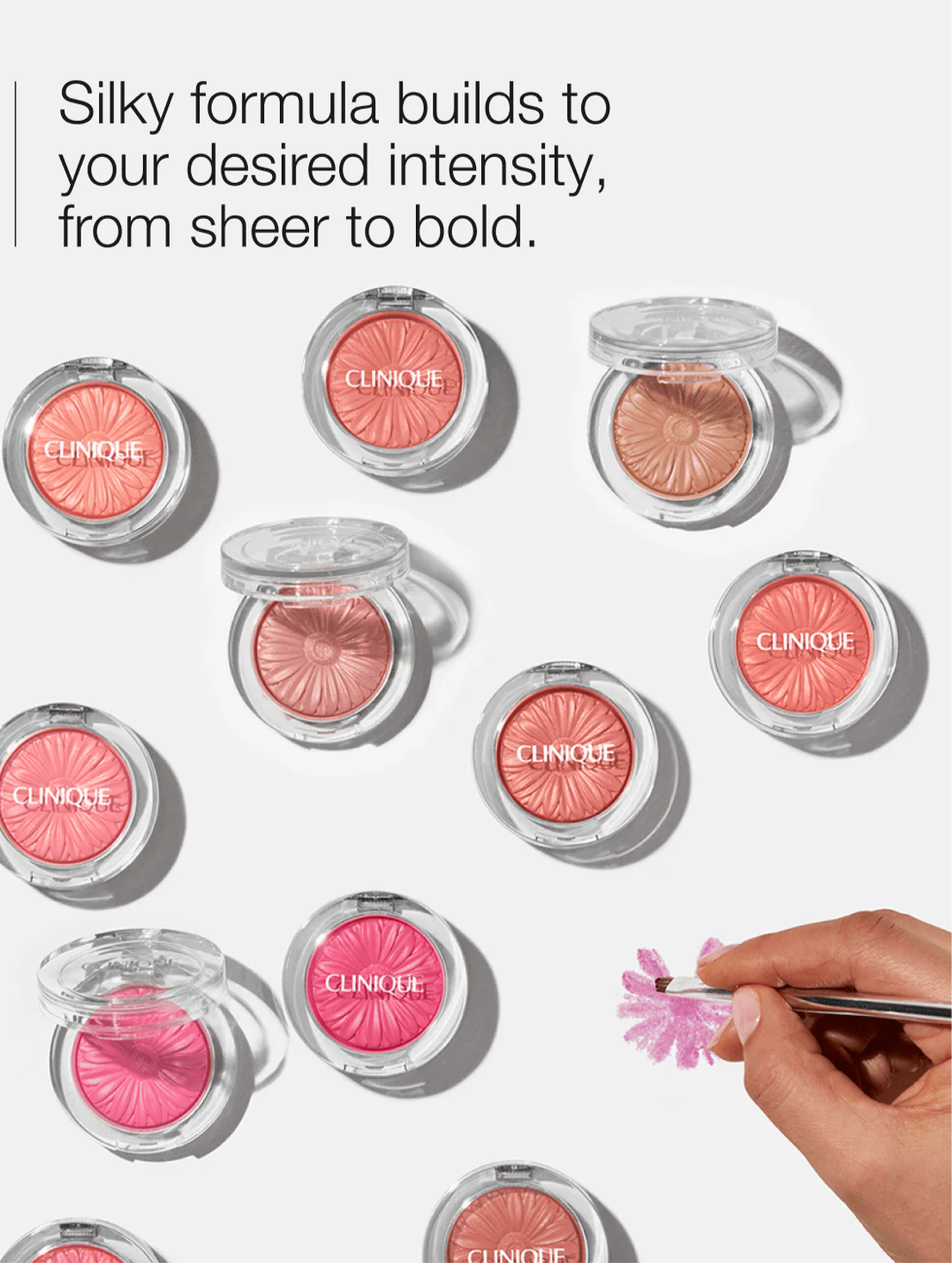 Clinique- Cheek Pop™ Powder/ Creamy Blush