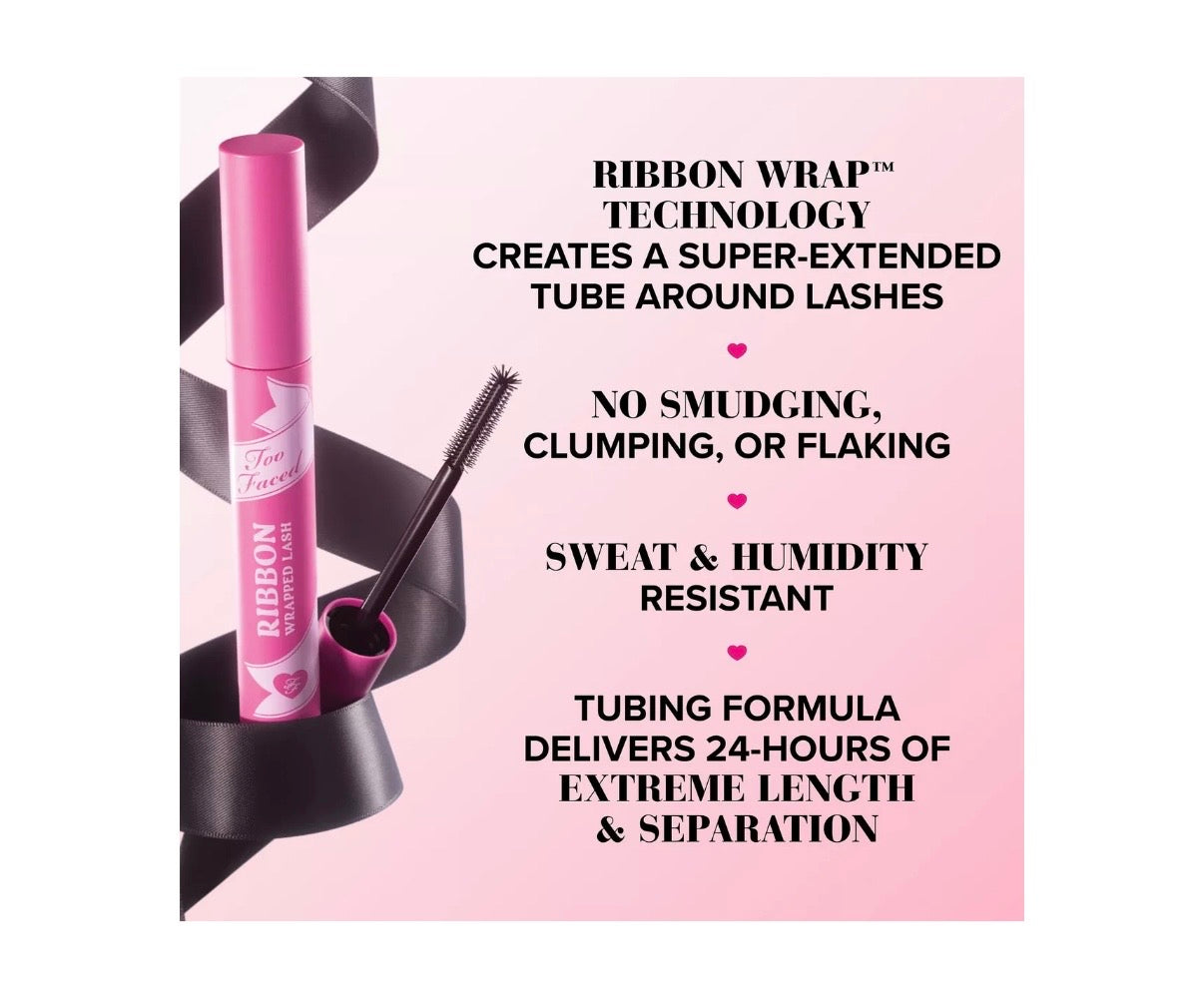 Too Faced- Ribbon Wrapped Lash Extreme Length Tubing Mascara