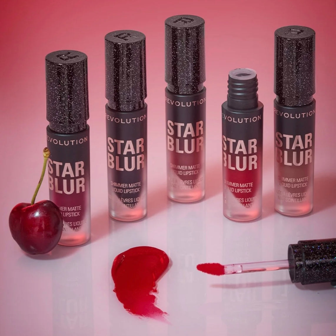 Revolution- Star Blur Shimmer Matte Liquid Lipstick with Airblur Formula