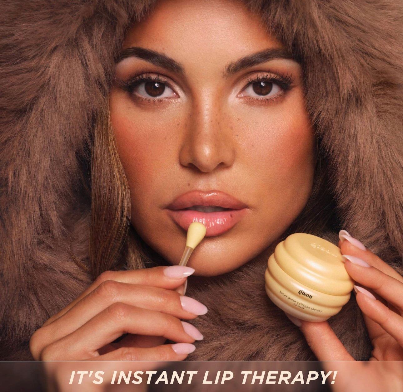 Gisou- Honey Glaze Collagen Therapy Lip Mask