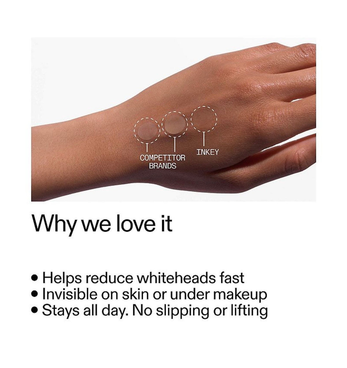 The INKEY List- Hydrocolloid Invisible Pimple Patches + Salicylic Acid