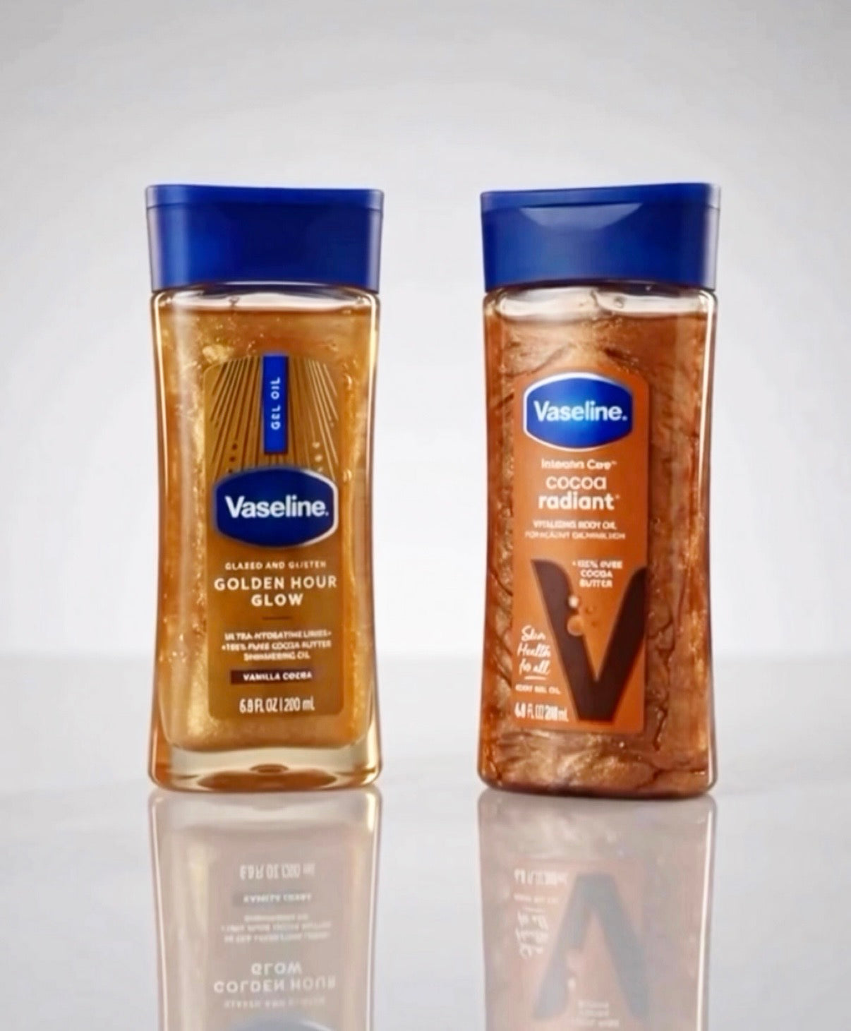 Vaseline- Glazed and Glisten Body Gel Oil
