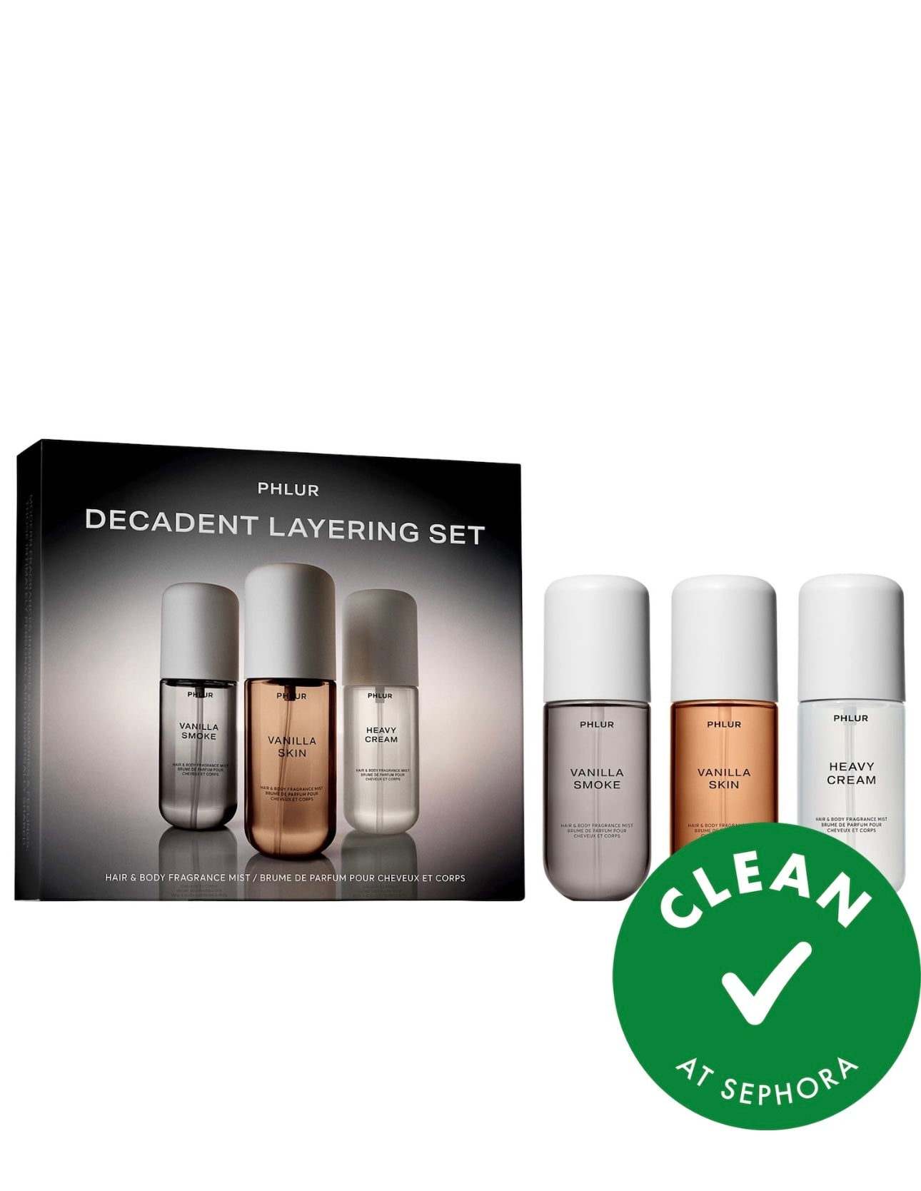 PHLUR- Decadent Layering Body & Hair Mist Set