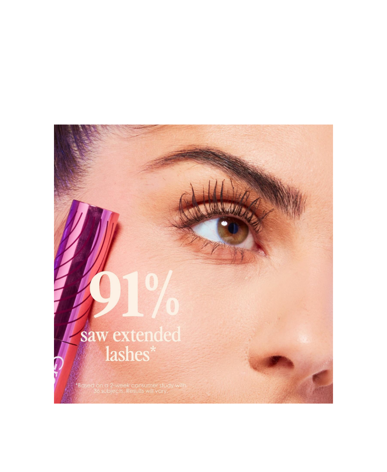 Grande Cosmetics- GrandeWRAP Tubing Mascara with
Pro Vitamin B5