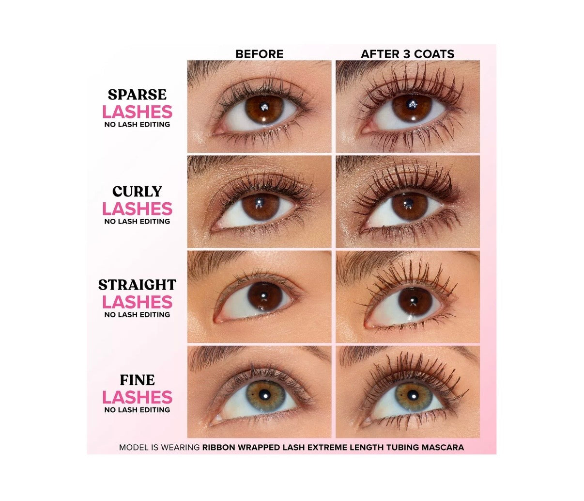 Too Faced- Ribbon Wrapped Lash Extreme Length Tubing Mascara