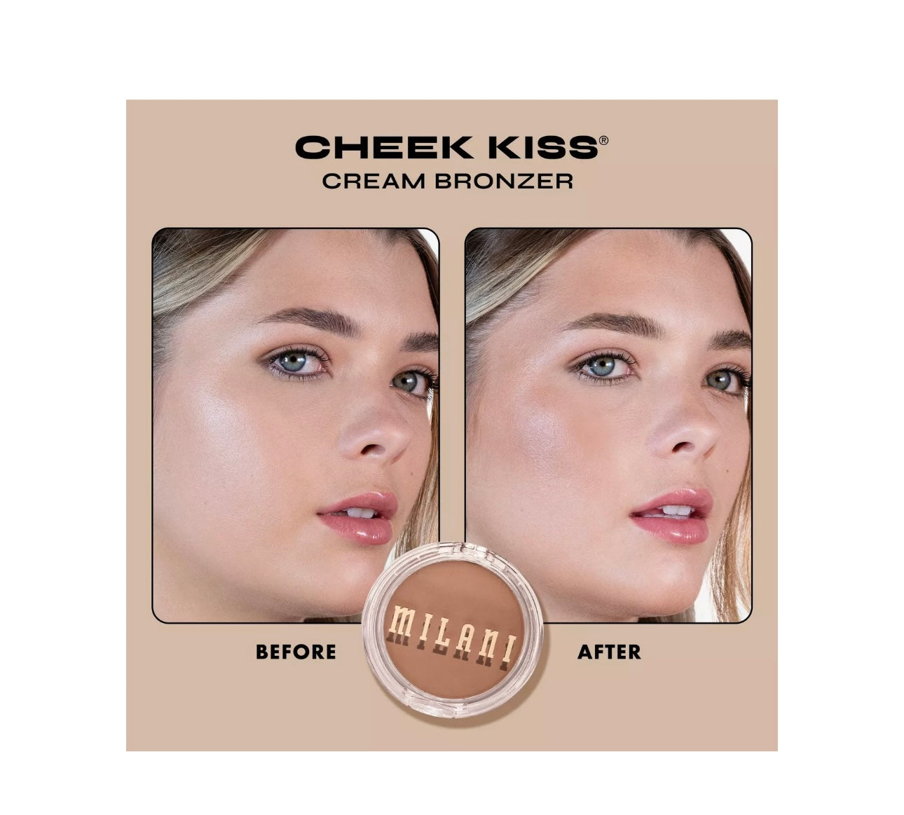Milani- Cheek Kiss Cream Bronzer