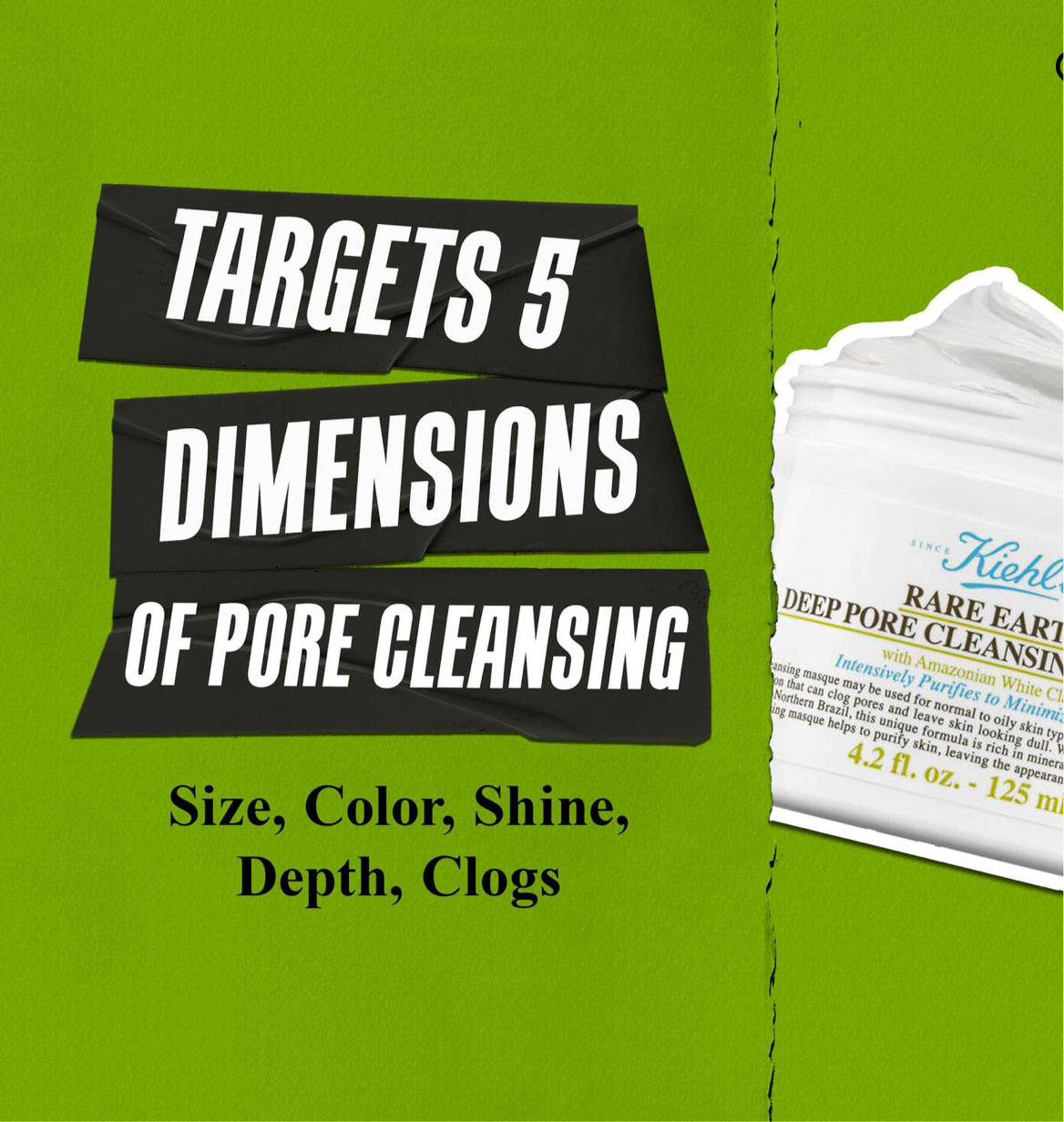 Kiehl’s- Rare Earth Deep Pore Minimizing Clay Mask