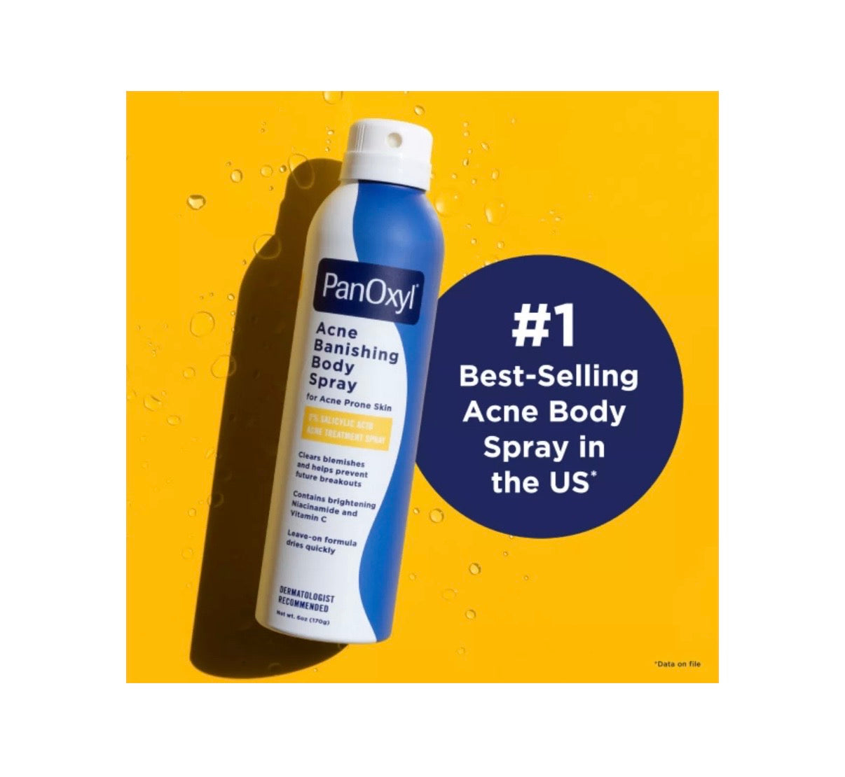 PanOxyl- Acne Banishing Body Spray