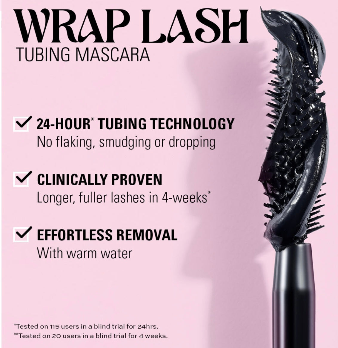 Revolution- Wrap Lash Tubing Mascara Burgundy