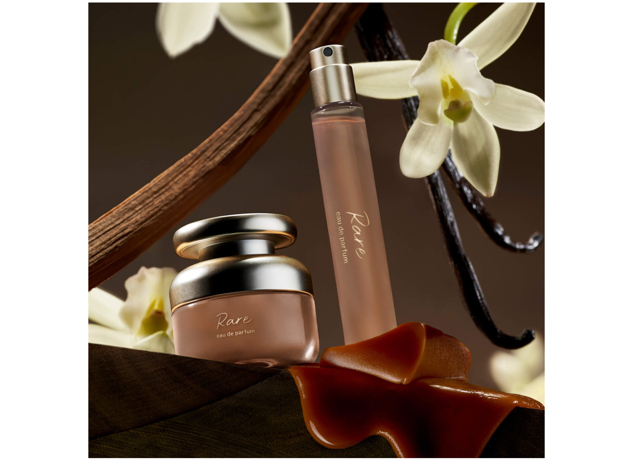 Rare Beauty- Mini Rare Eau de Parfum Set with Vanilla and Caramel