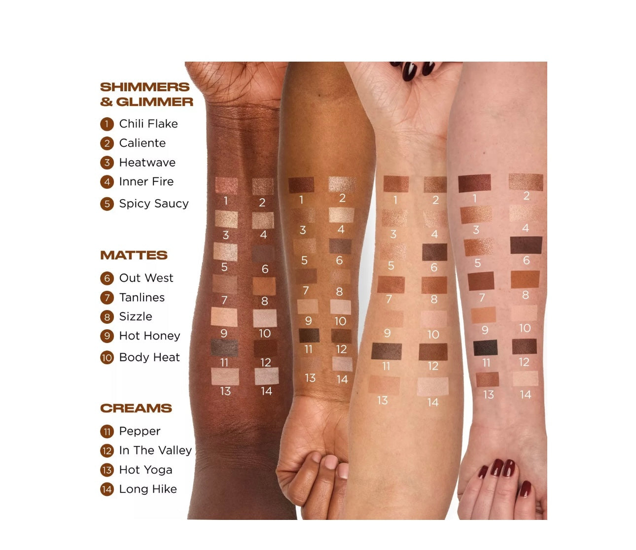 Urban Decay-  All-In-One Naked Shaped Multi-Tasking Palette Warm