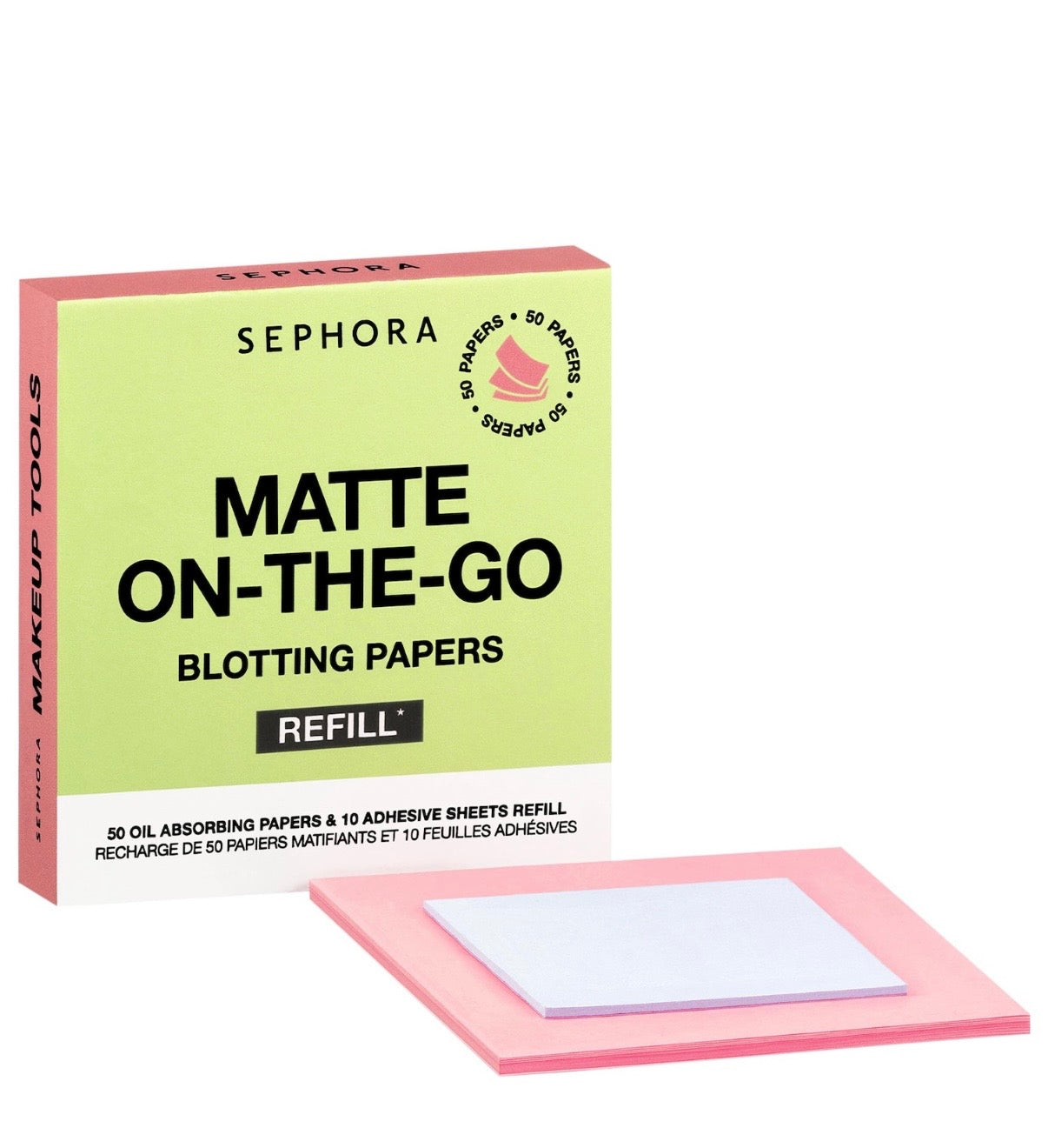 Sephora- Matte On-The-Go Oil Absorbing Blotting Papers