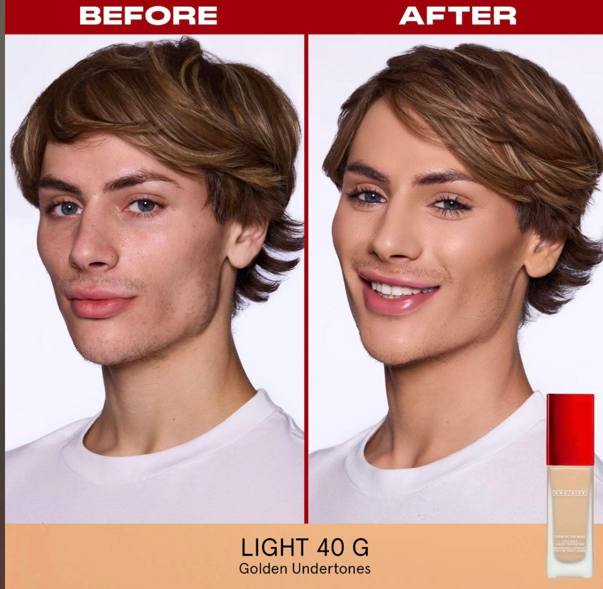 ONE/SIZE- BY PATRICK STARRR Turn Up the Base Full Coverage Beat Waterproof Liquid Foundation