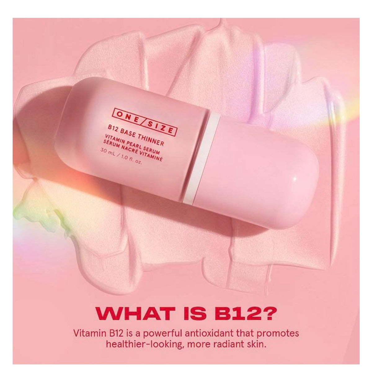 ONE/SIZE- B12 Base Thinner Luminous Vitamin Pearl Boosting Serum