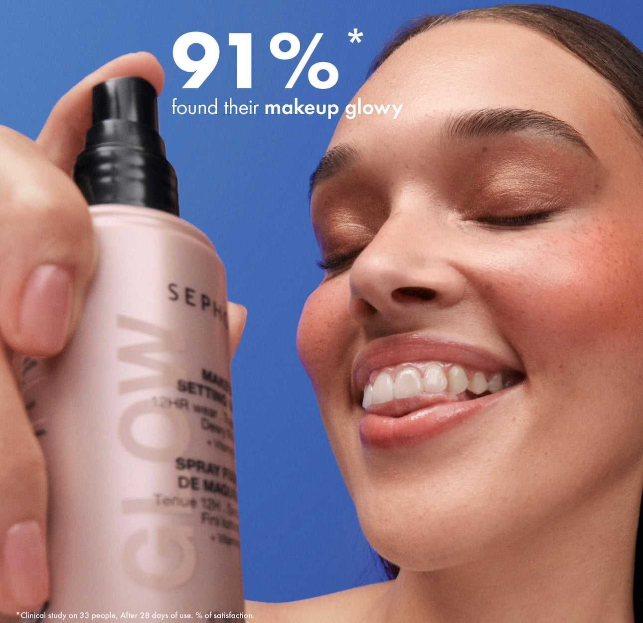 Sephora- Glow 12HR Wear Transferproof Makeup Setting Spray with Vitamin C